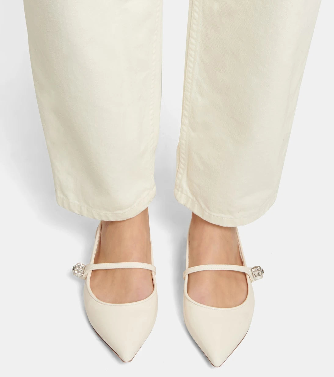 Roger Vivier - Cube B patent leather flats