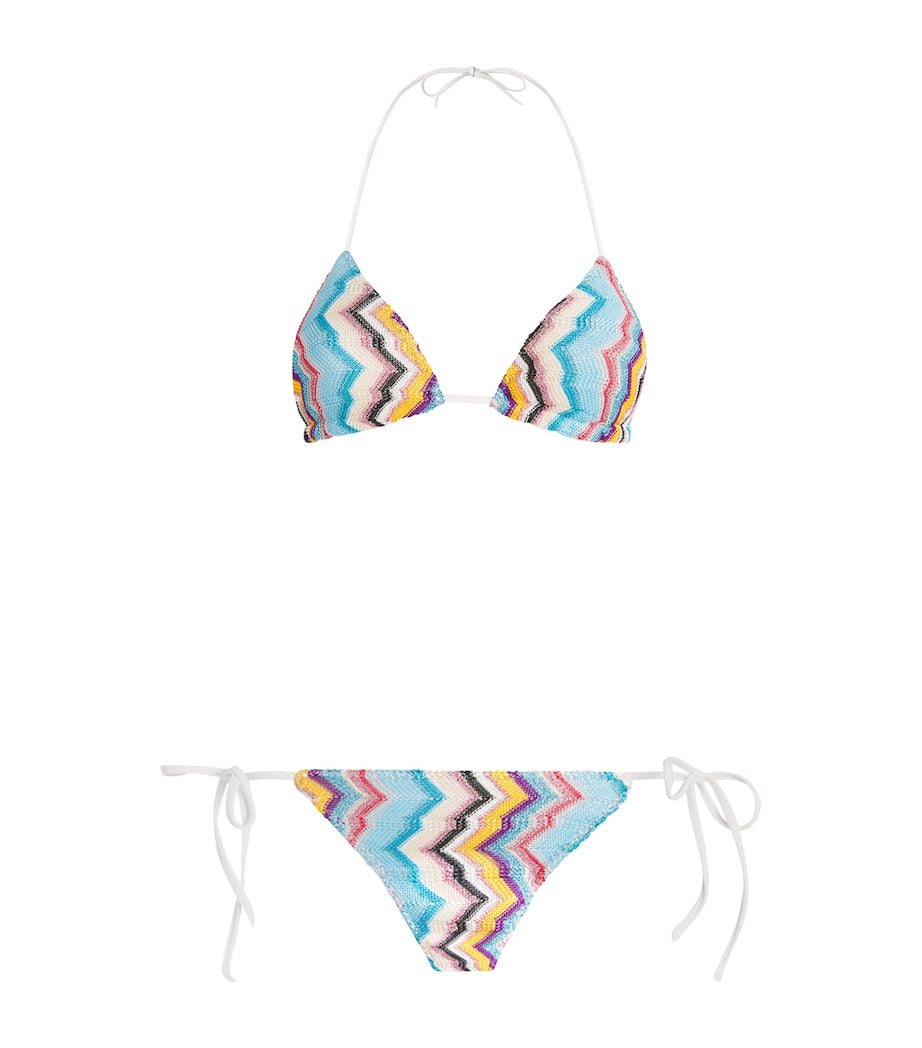 Multi Zigzag Triangle Bikini
