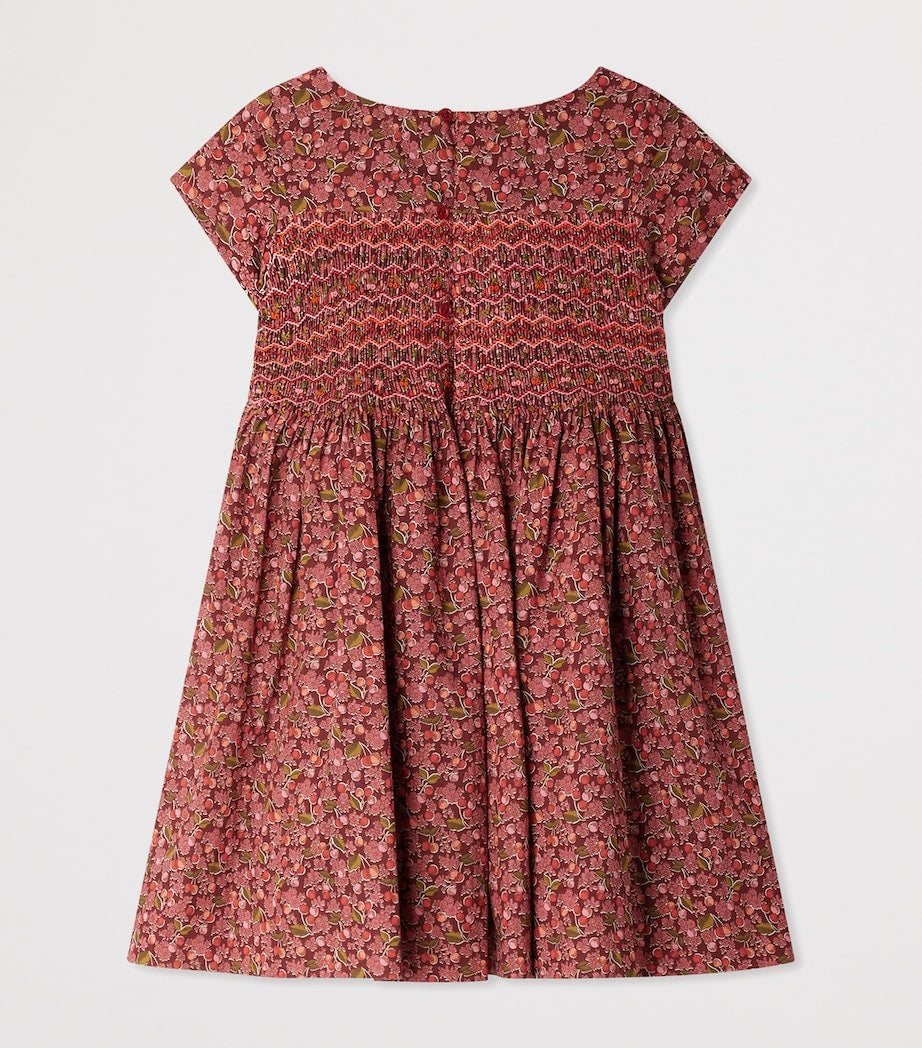 Red Organic Cotton Duchess Dress (10-12 Years)