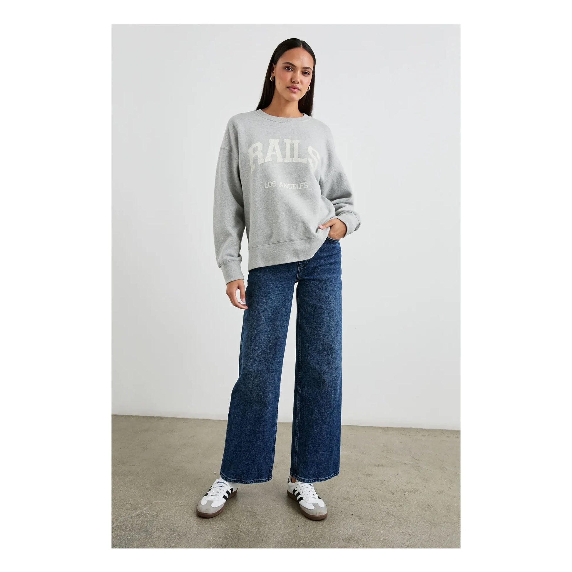 Rails - Sweat The Varsity | Heather grey
