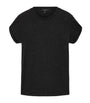 AllSaints Black Anna Shimmer T-Shirt