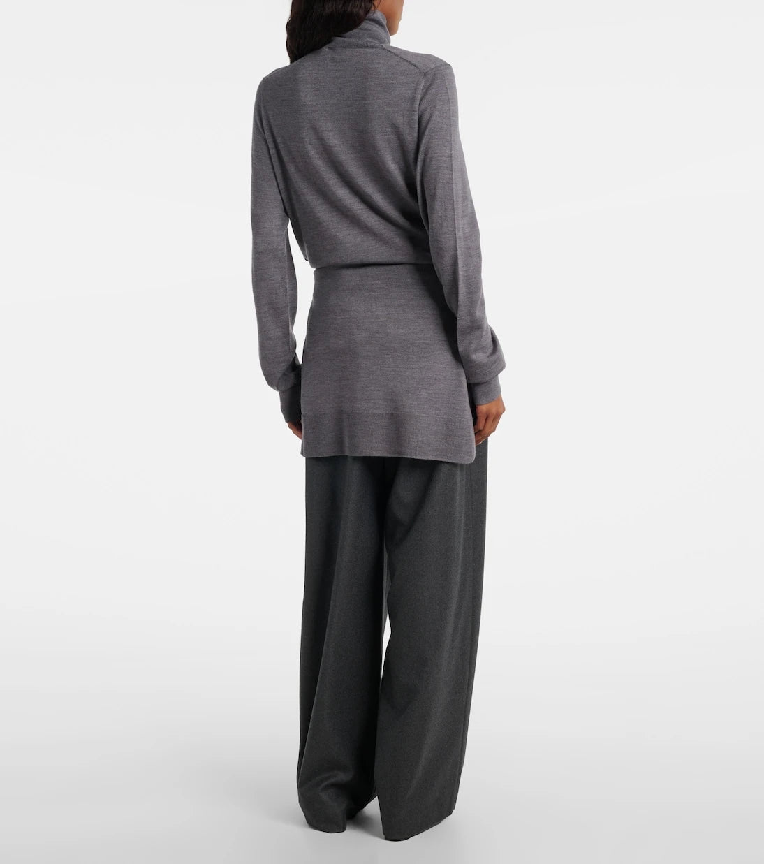 Toteme - Turtleneck wool and silk sweater