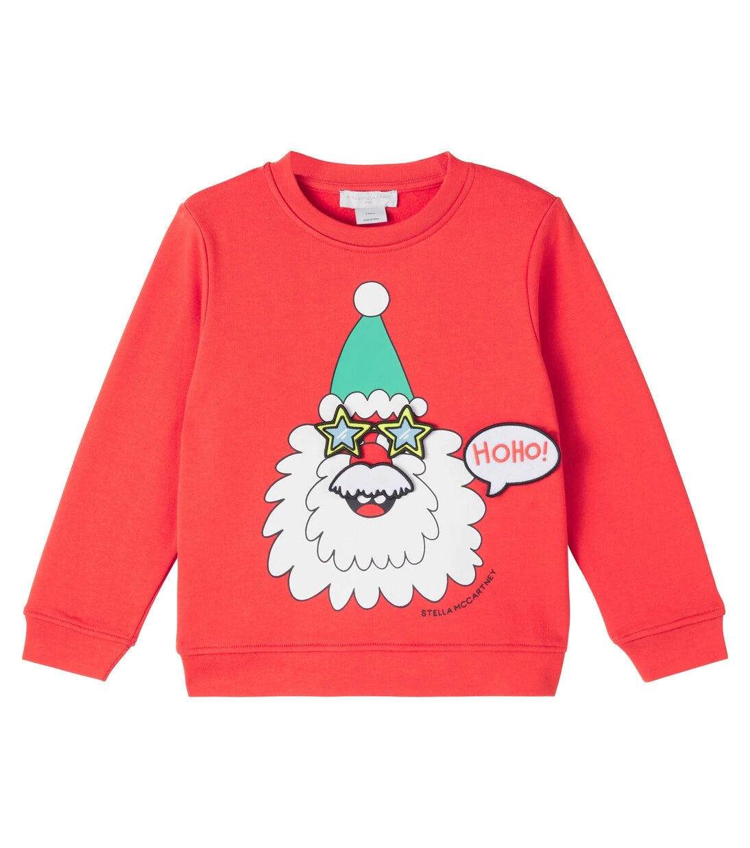 Stella McCartney Kids - سويت شيرت من قطن الجيرسيه المطبوع