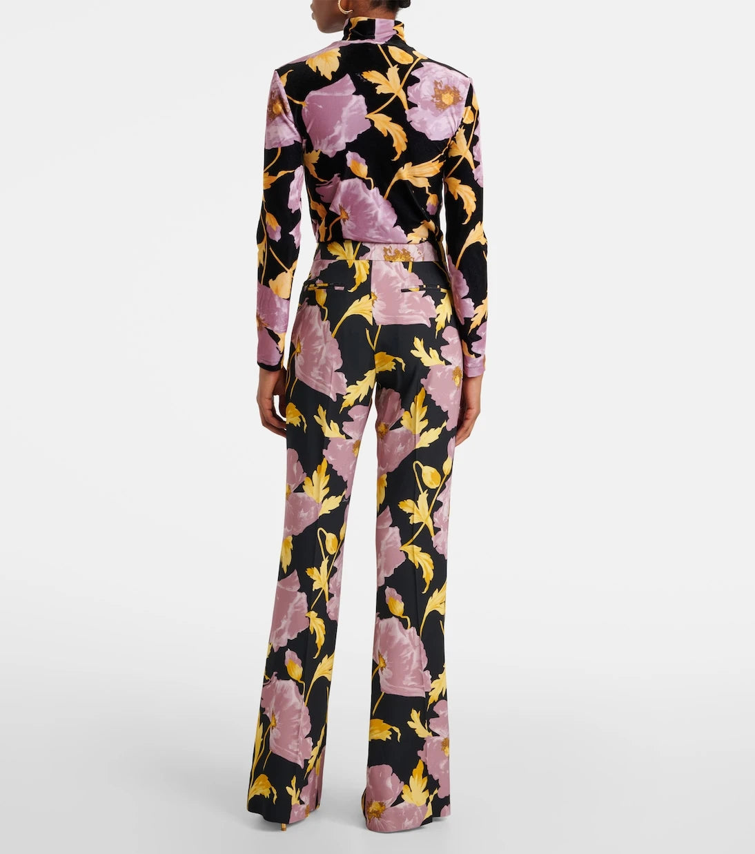 La DoubleJ - Saturday Night printed bootcut pants