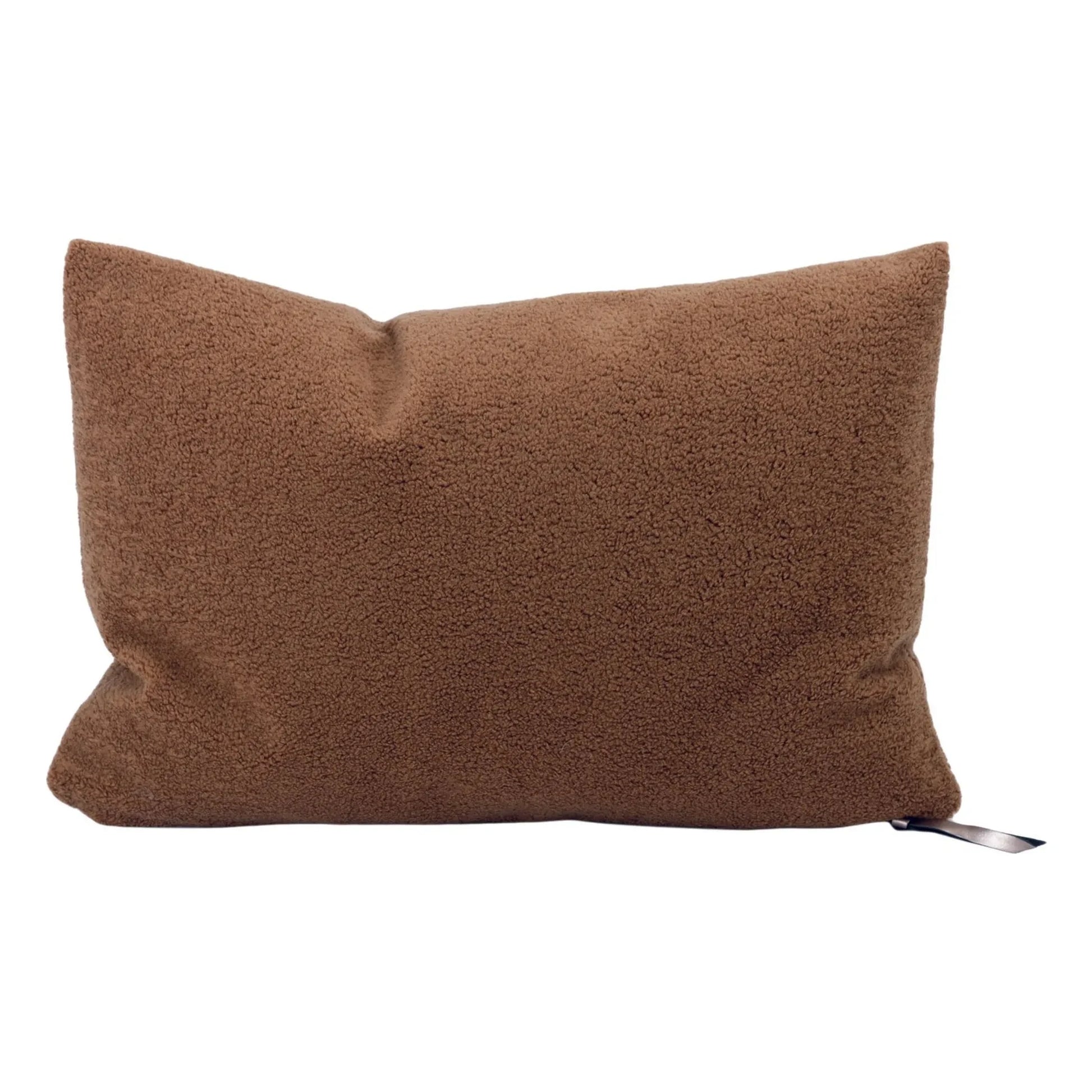 Maison de Vacances - Vice Versa Bouclette Teddy cushion | Havana