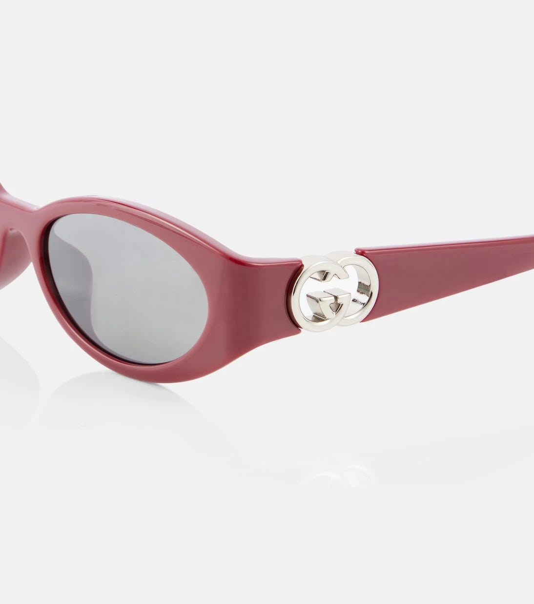 Gucci - Hailey oval sunglasses