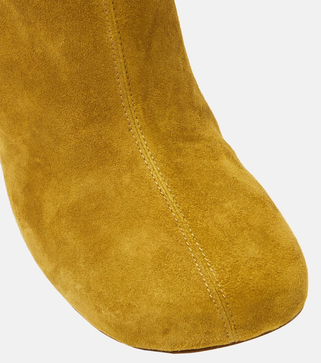 Dries Van Noten - Suede knee-high boots