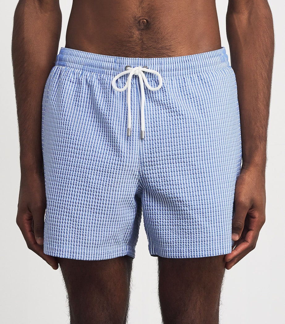 Seersucker Amalfi Swim Shorts