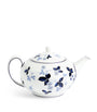 Wild Strawberry Inky Blue Teapot