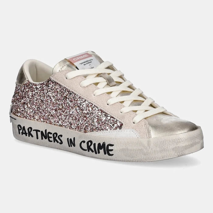 Кожени маратонки Crime London DISTRESSED