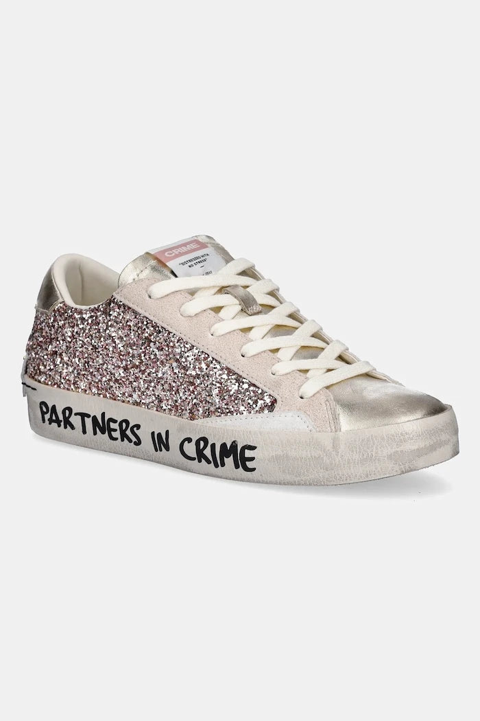 Кожени маратонки Crime London DISTRESSED