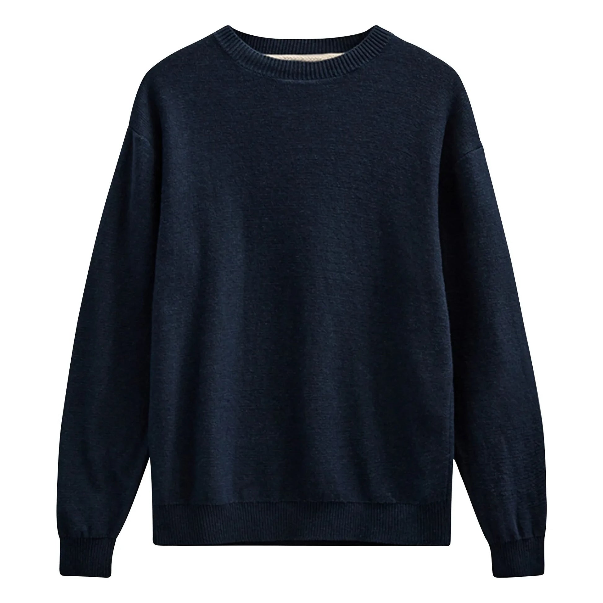 Anerkjendt - Akebbe Cotton Sweater | Dark Blue