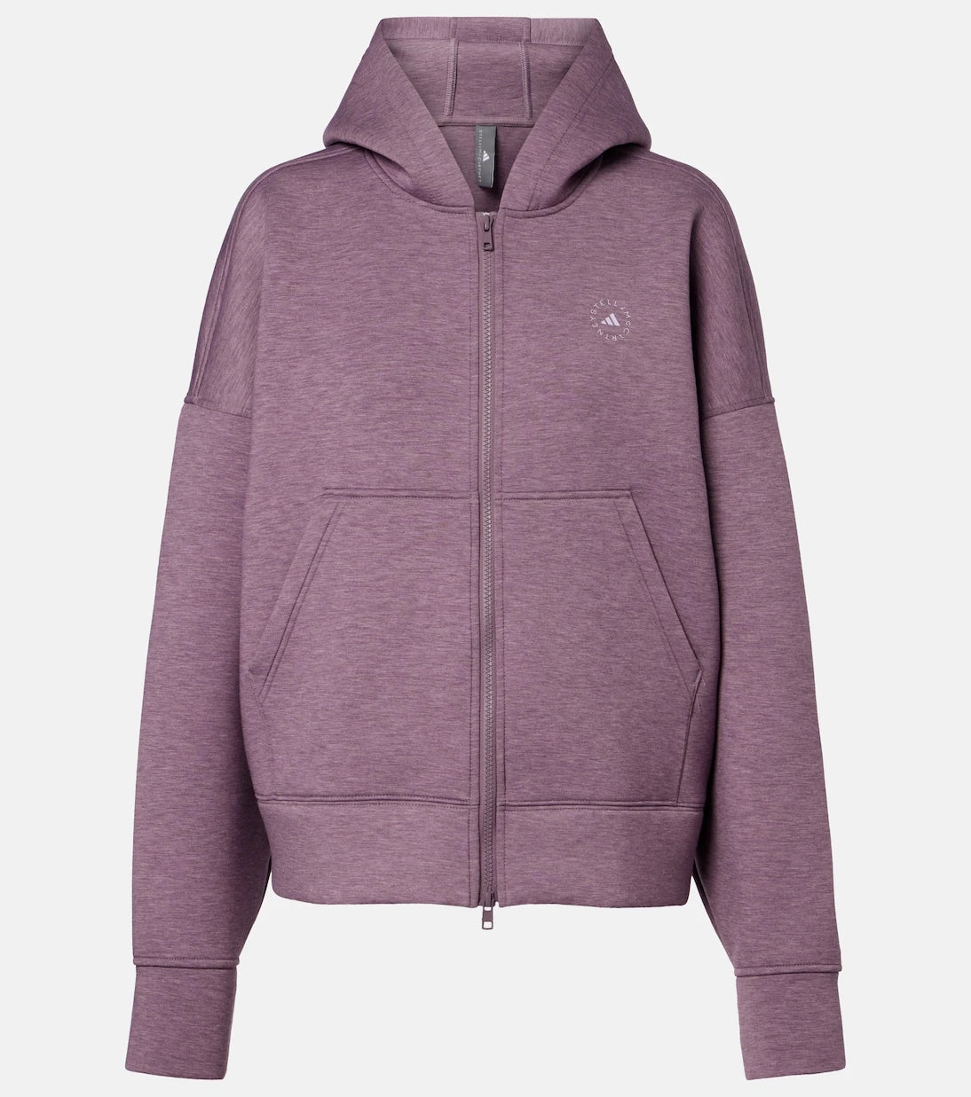 Adidas by Stella McCartney - Logo zip-up hoodie