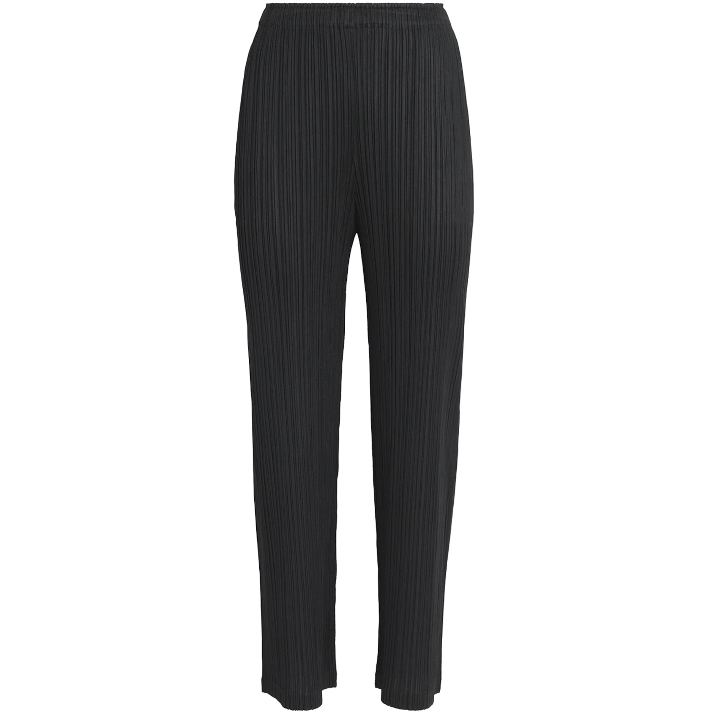 Pleats Please Issey Miyake Black Thicker Bottoms 2 Trousers