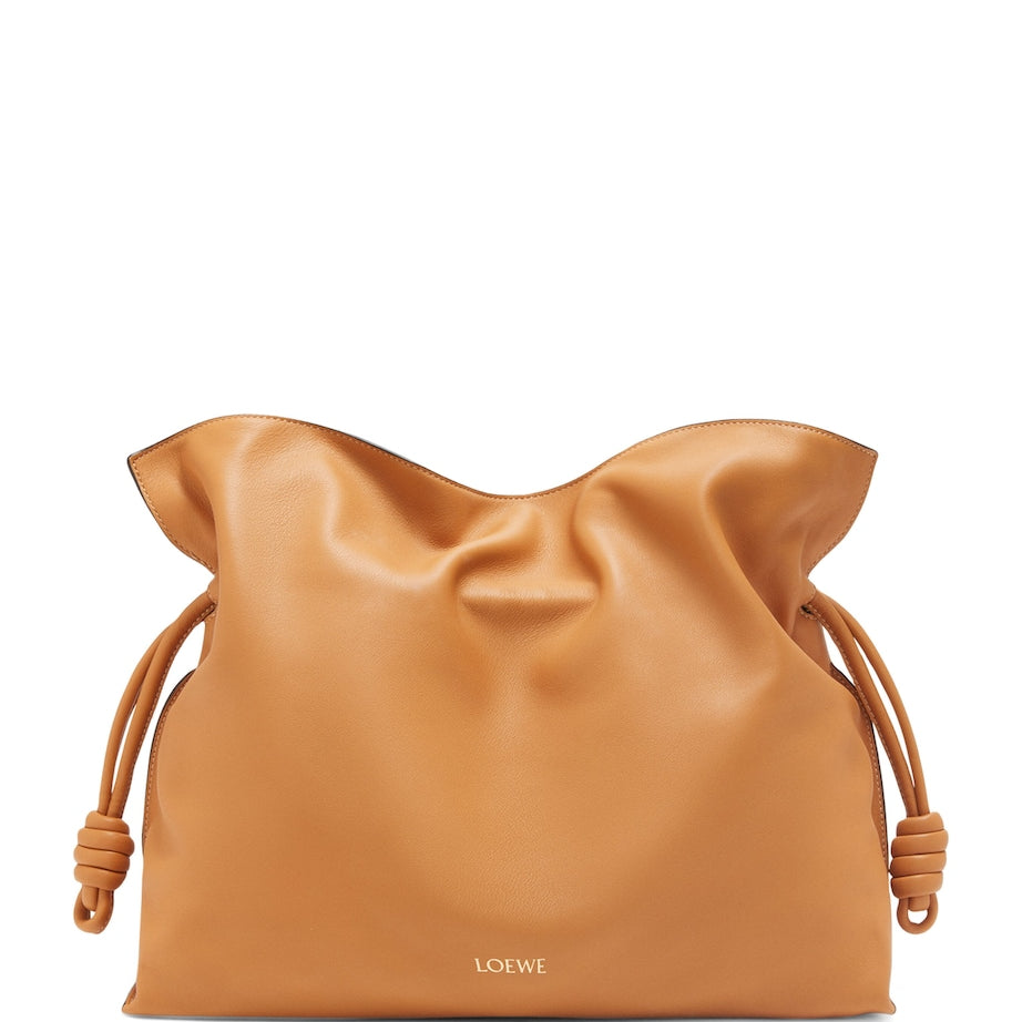 LOEWE Beige Large Flamenco Purse