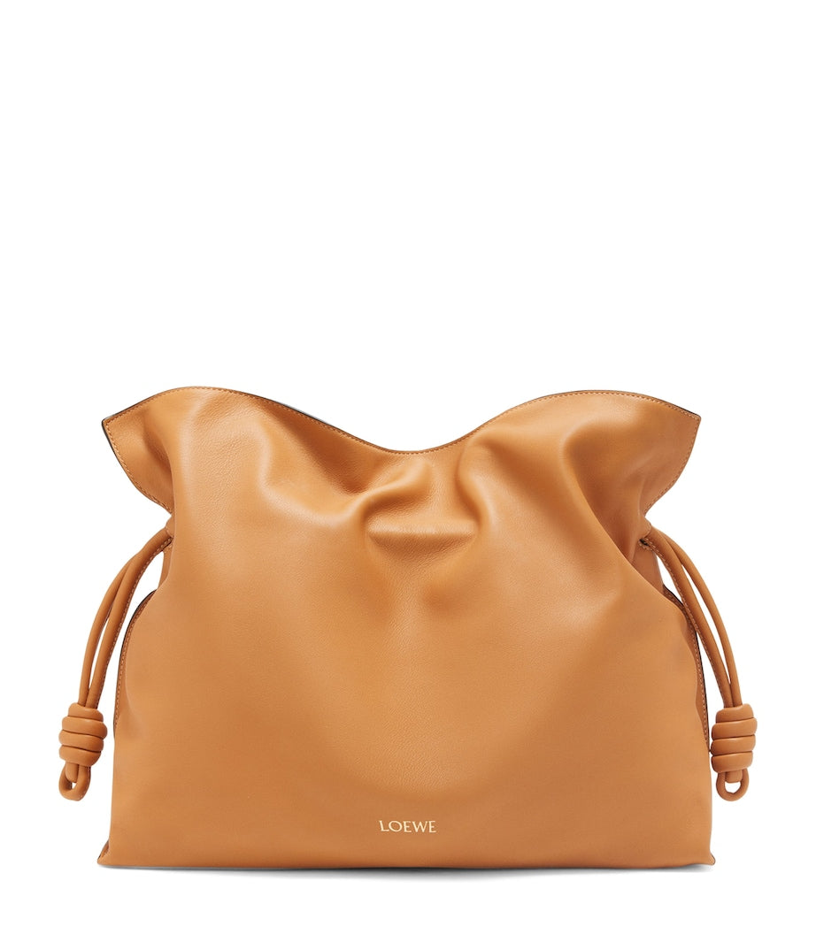 LOEWE Beige Large Flamenco Purse