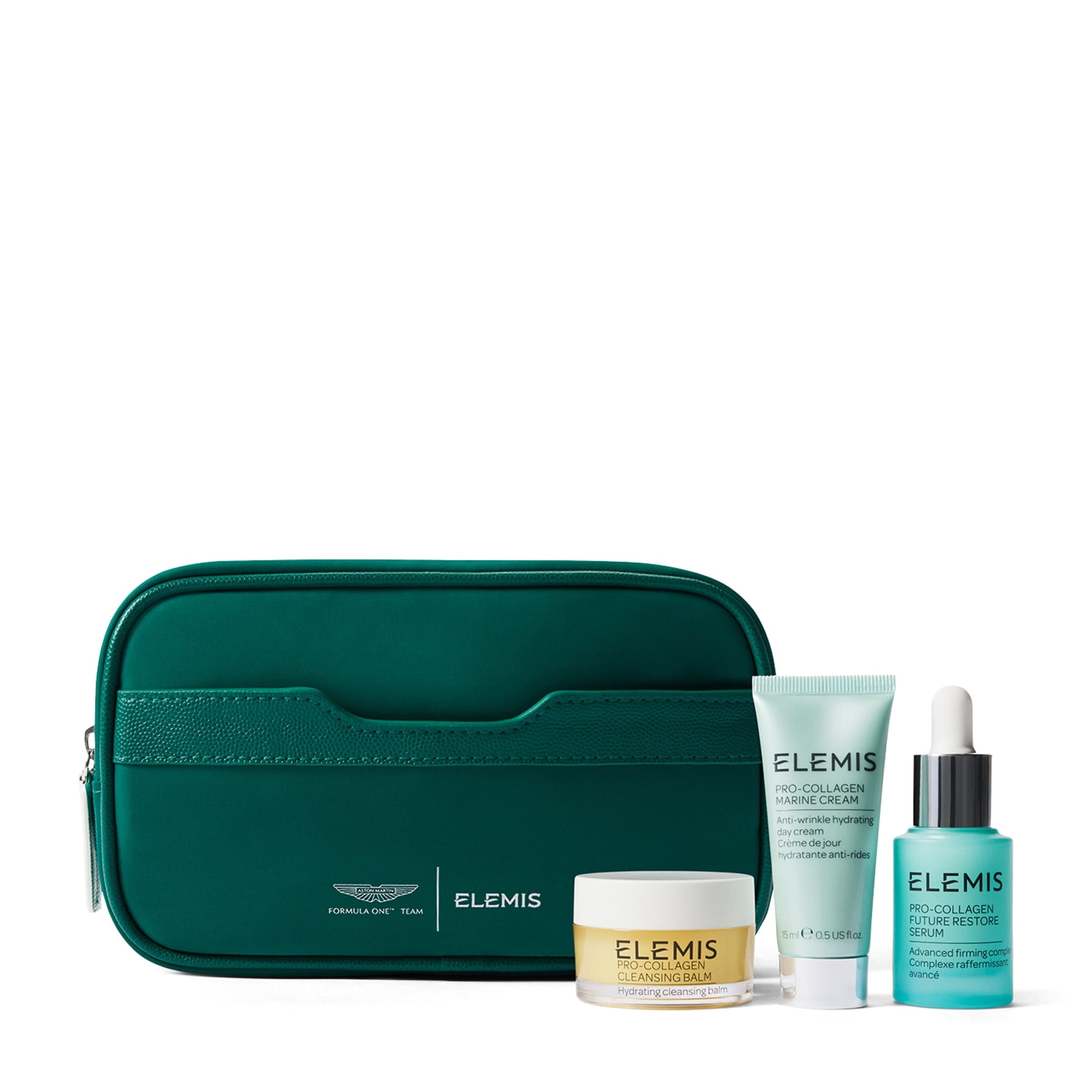 Elemis x Aston Martin Formula One Team Iconic Discovery Skincare Collection