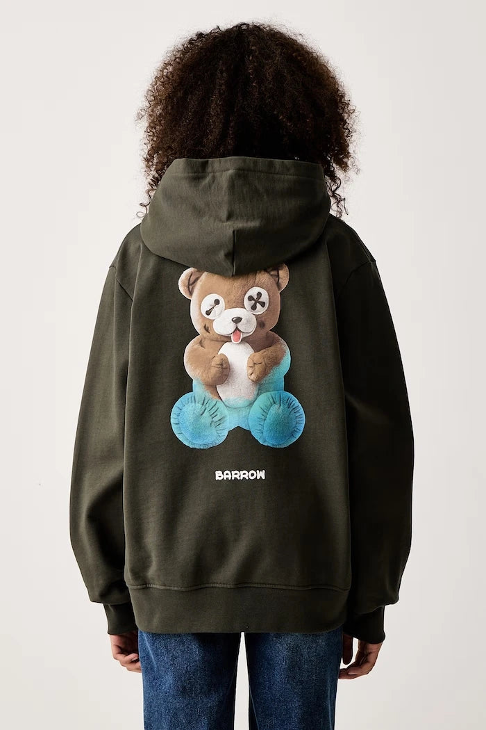 Pamuklu kapüşonlu sweatshirt