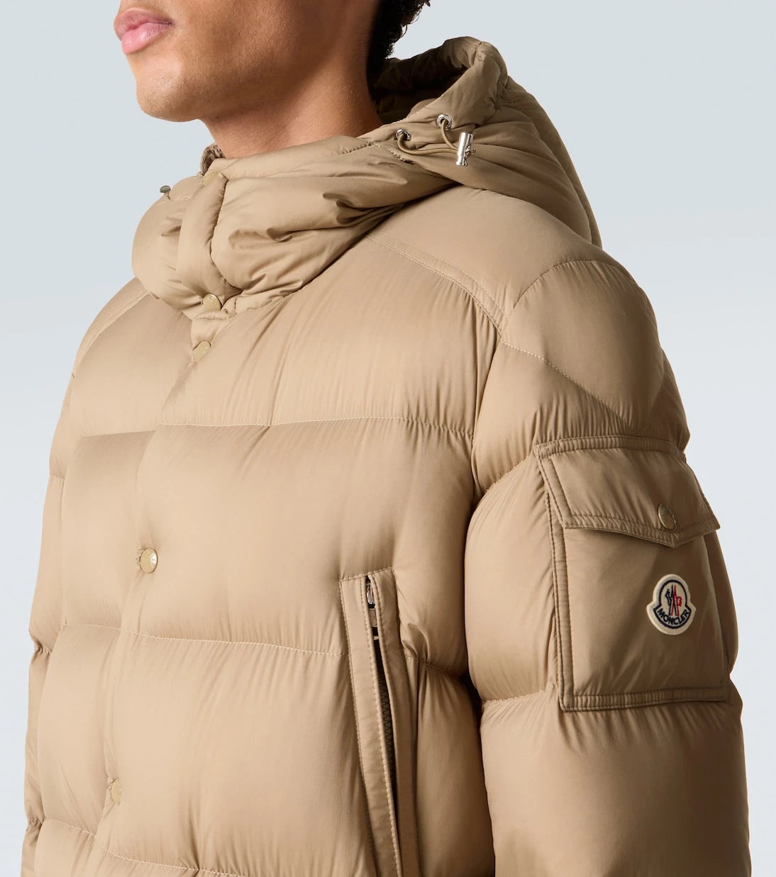 Moncler - Bretagne kapüşonlu şişme mont