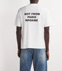 Drôle De Monsieur Cotton Slogan T-Shirt