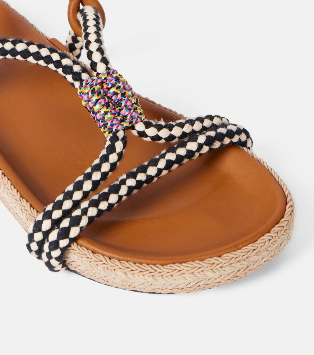 Isabel Marant - Waltee leather-trimmed espadrilles