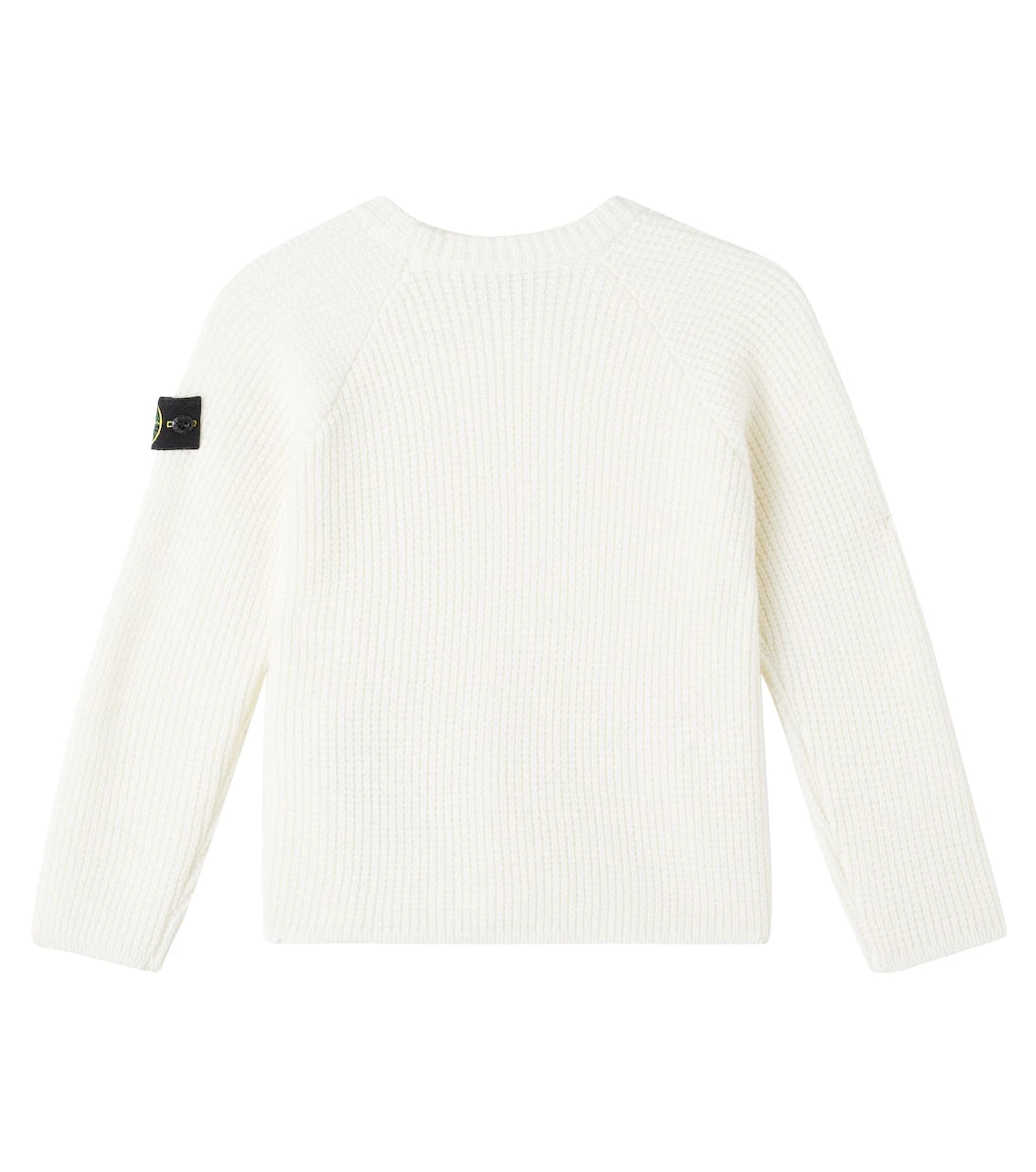 Stone Island Junior - Compass waffle-knit sweater