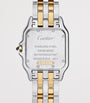 Medium Yellow Gold and Stainless Steel Panthère de Cartier Watch 27mm