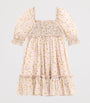 Dolce & Gabbana Kids Silk Chiffon Daisy Print Dress (8-12+ Years)