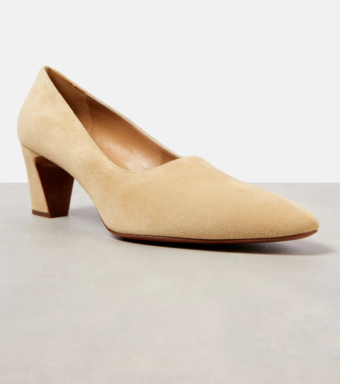 The Row - Marta 65 suede pumps