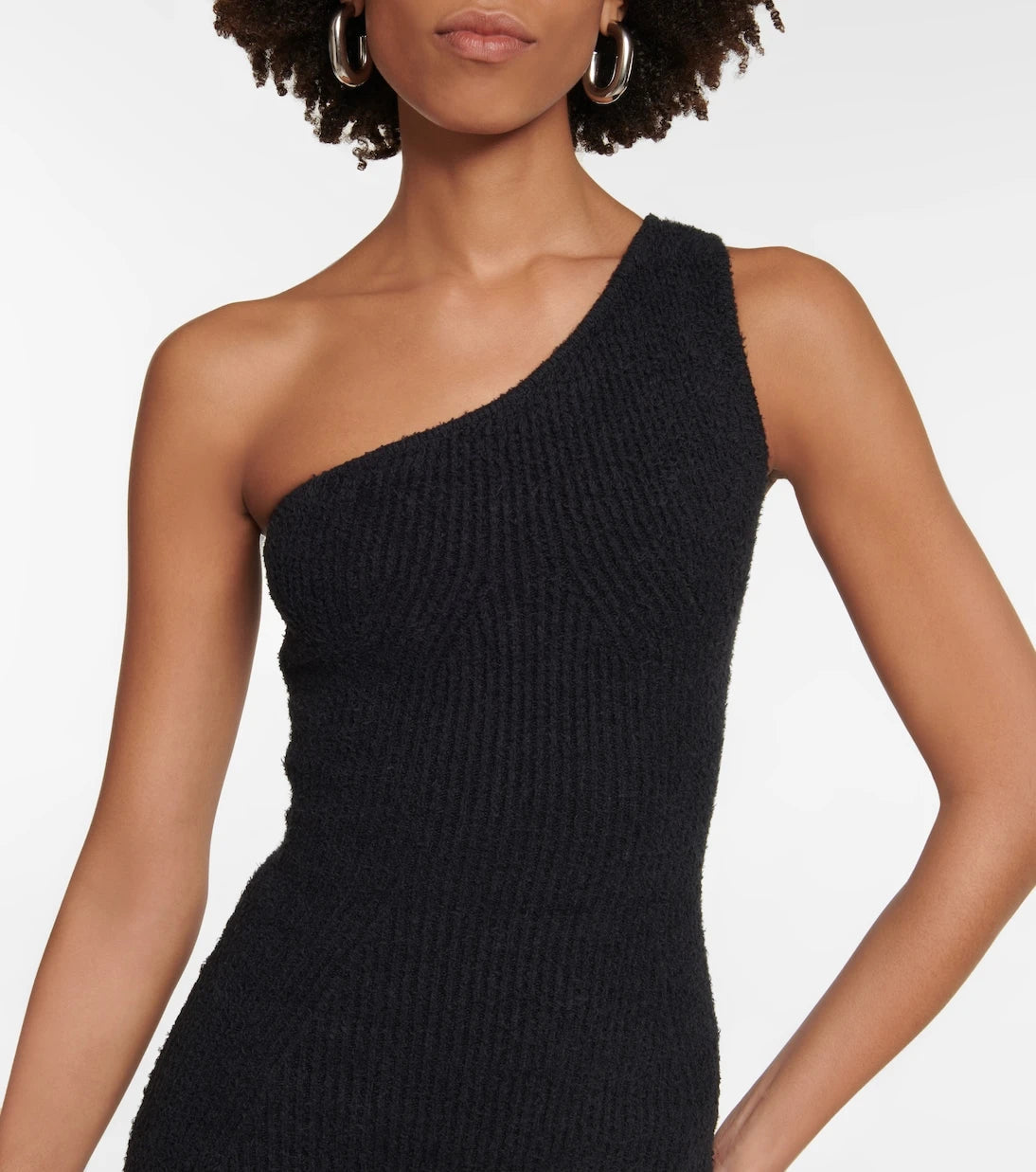 Wardrobe.NYC - Ribbed cotton-blend minidress