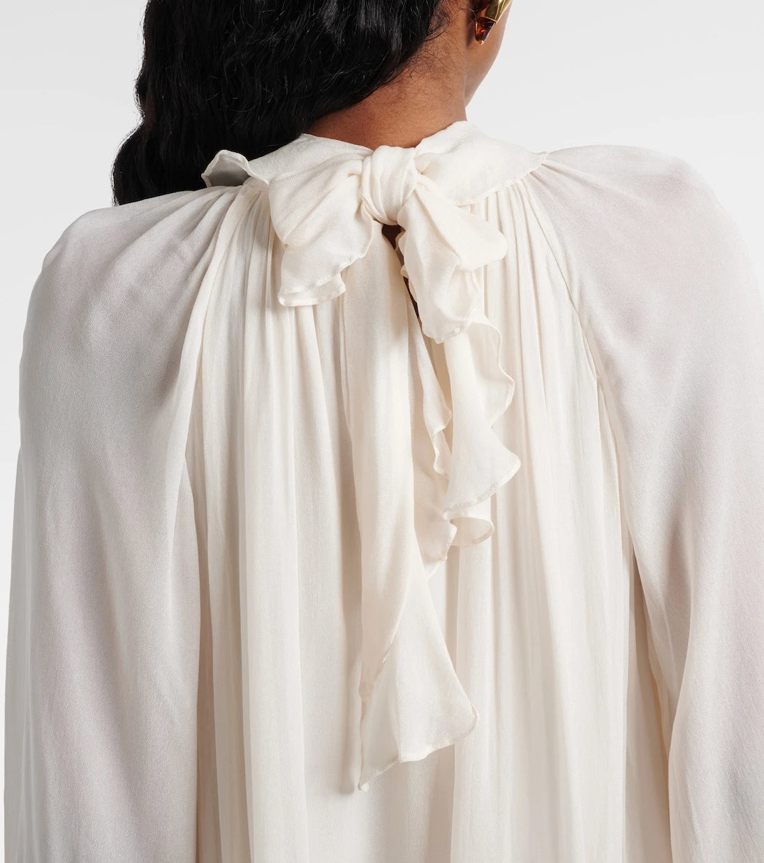 Poupette St Barth - Dina ruffled chiffon minidress
