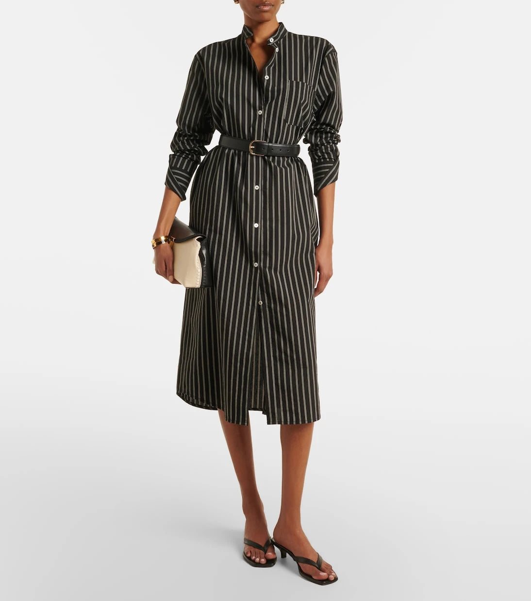Toteme - Striped shirt dress