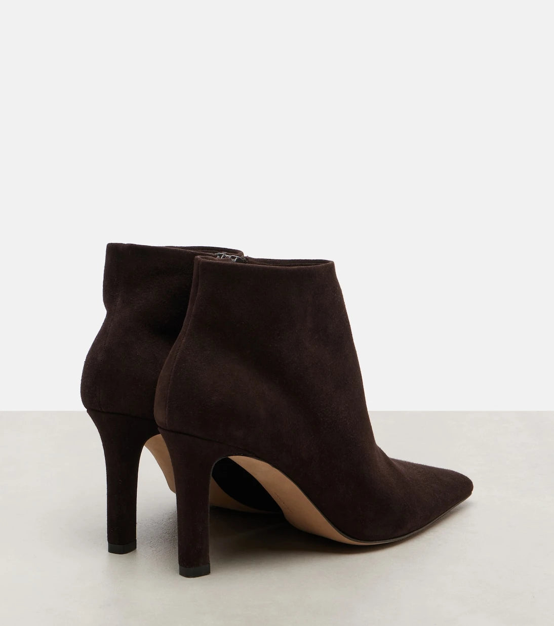 The Row - Carla suede ankle boots