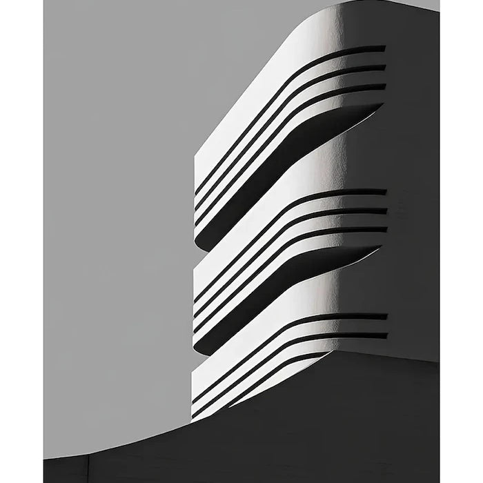 Akrilik cam üzerine grafik a.i art HARTMAN Calm Brut 06 30 x 40 cm