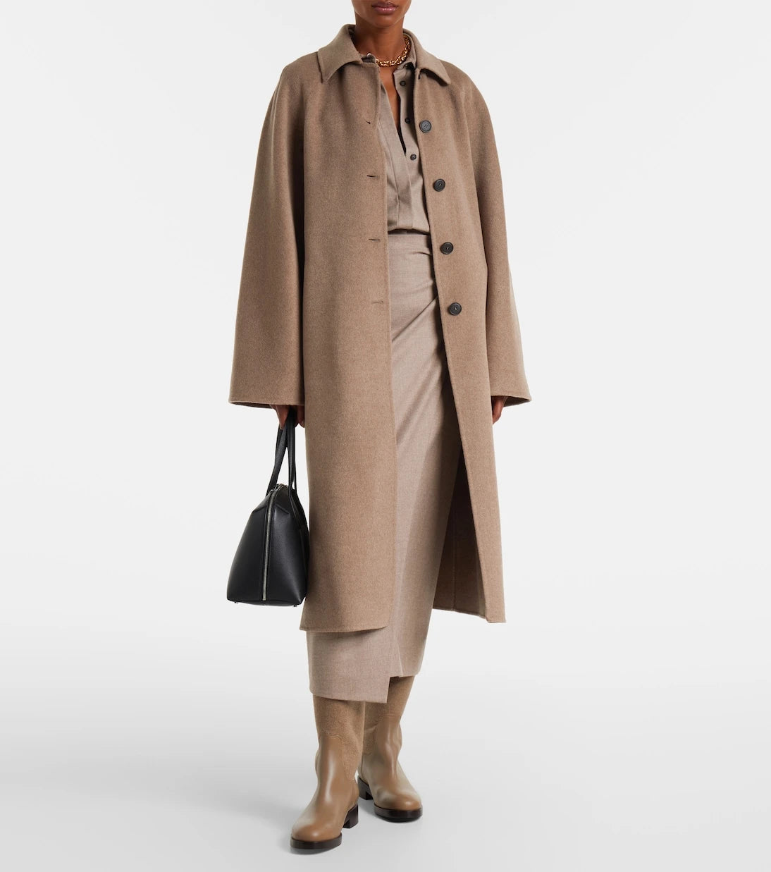 Max Mara - Centro belted cashmere coat