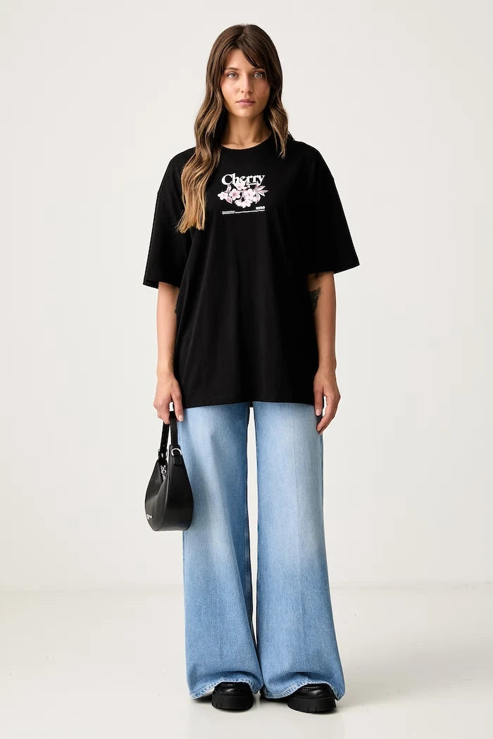 HUGO Blue Kadın Pamuklu Oversized Tee_B_15