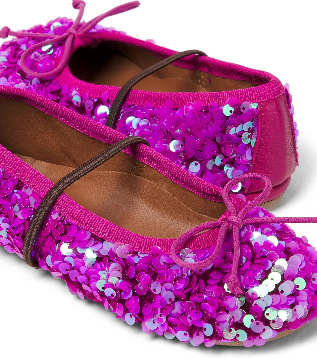 PèPè - Sequined ballet flats