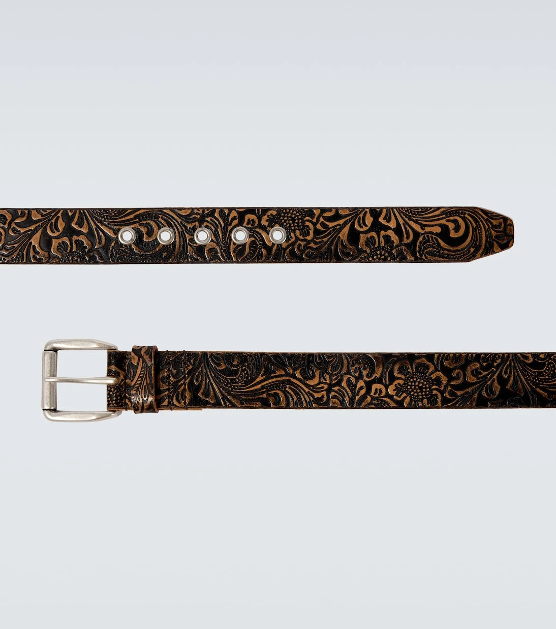 Our Legacy - 40mm paisley leather belt