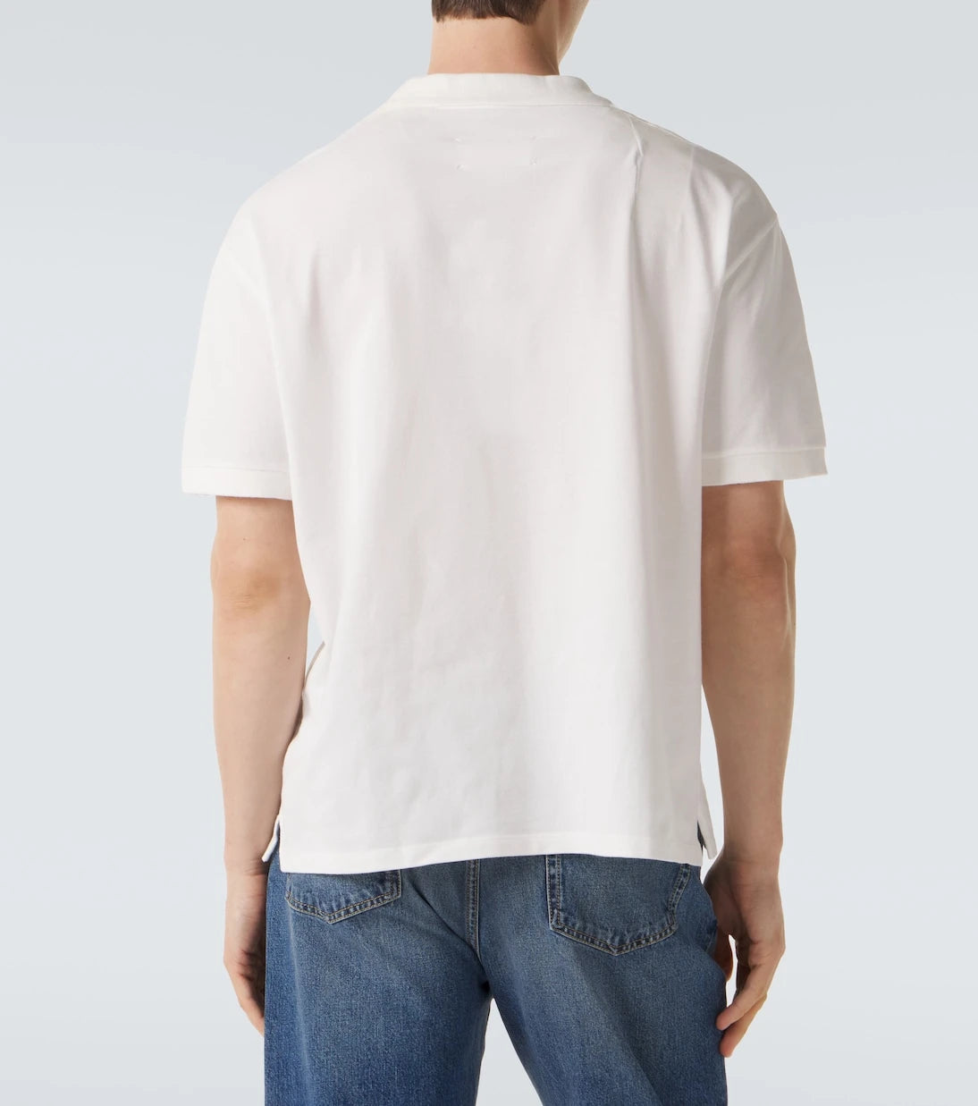 Maison Margiela - Cotton piqué polo shirt
