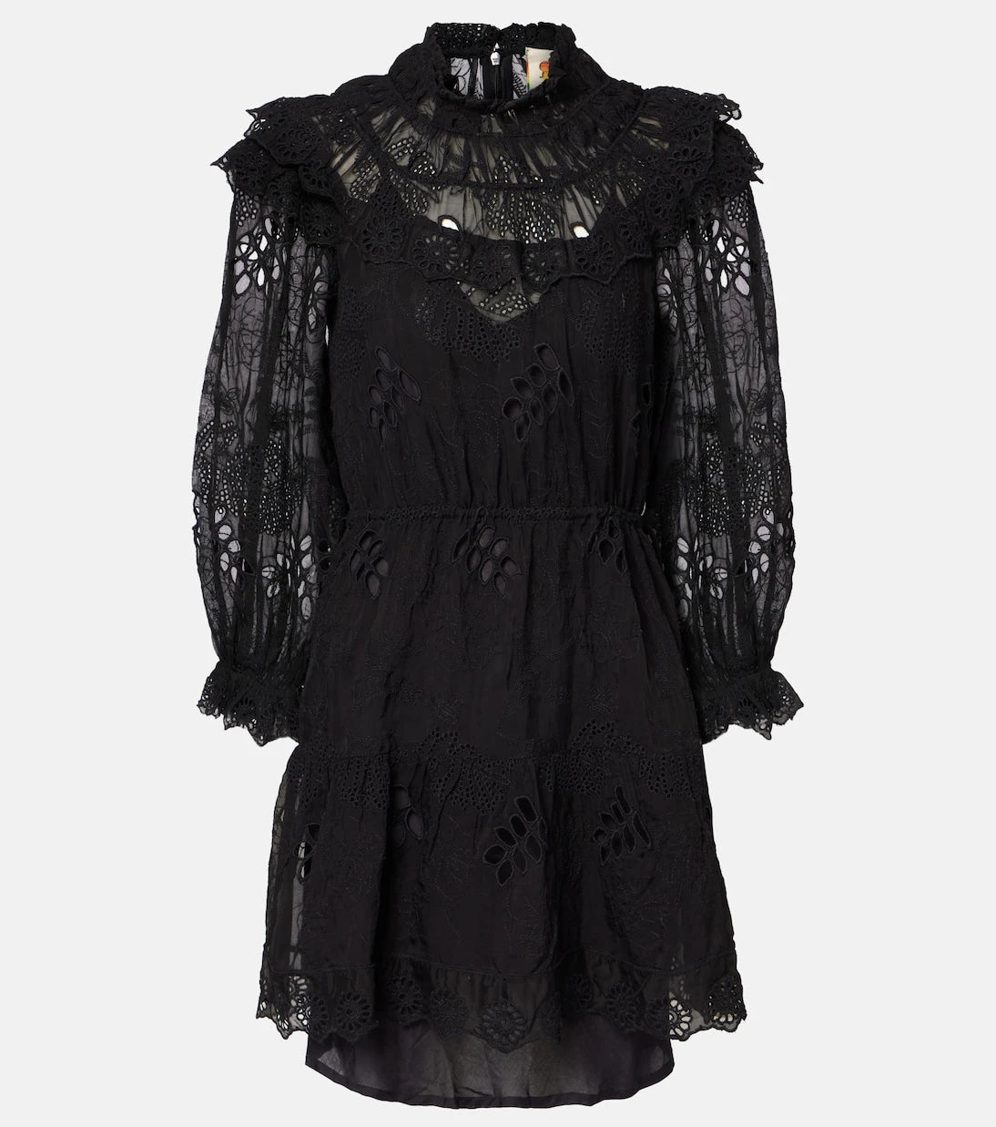Farm Rio - Floral organza minidress
