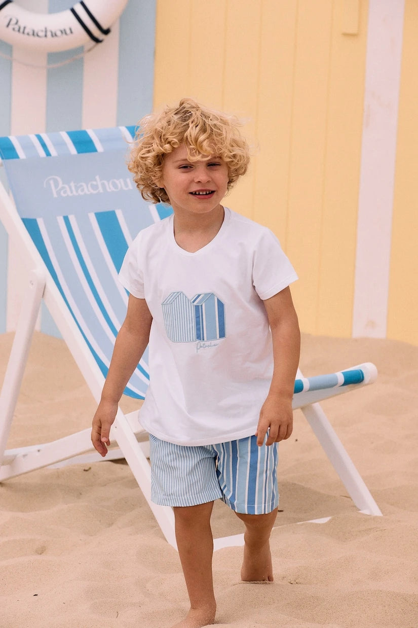 Patachou - Striped swim trunks