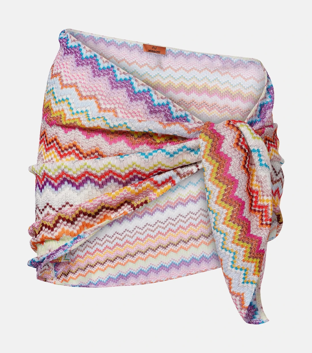 Missoni - غطاء شاطئ بنمط متعرج