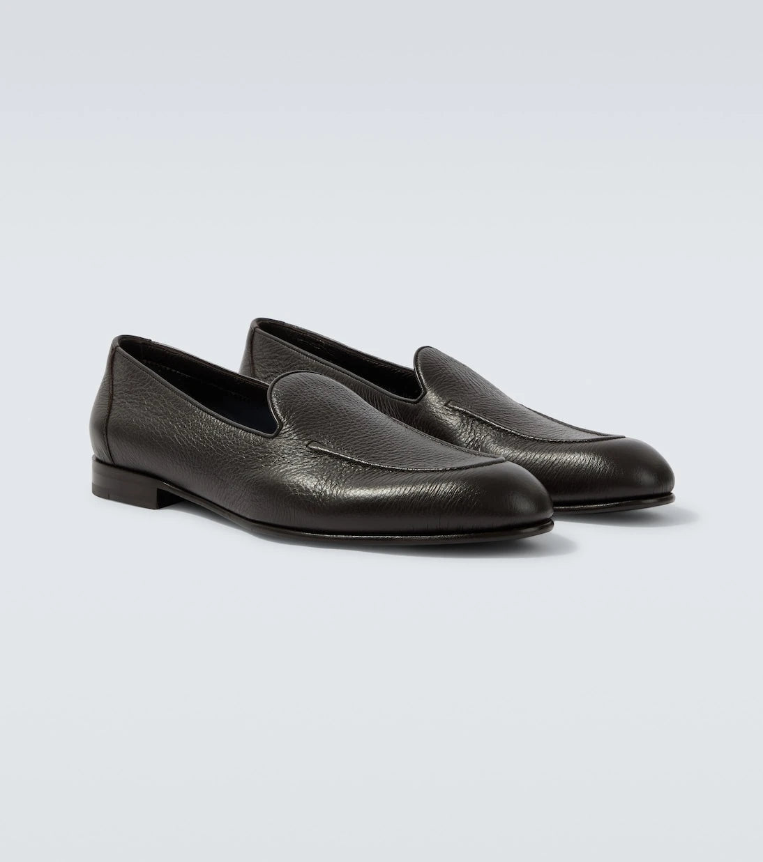 Brioni - Appia leather loafers
