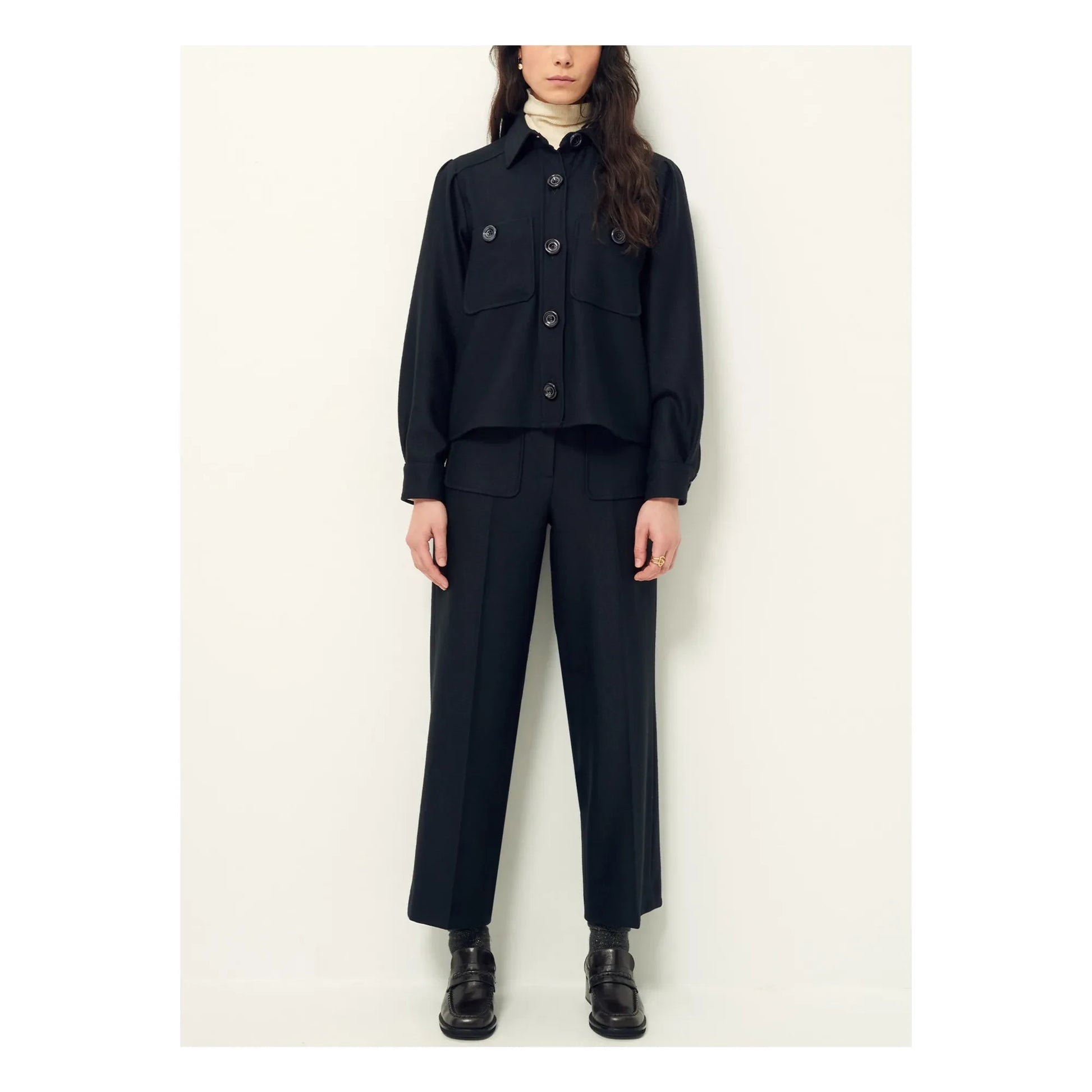 Sessùn - Alberwool Recycled Fiber Pants | Black