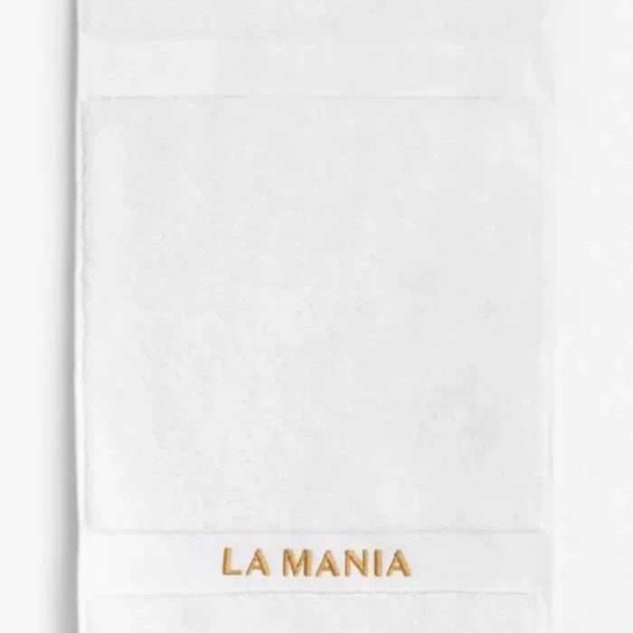 La Mania Supima pamuklu küçük havlu 30 x 50 cm