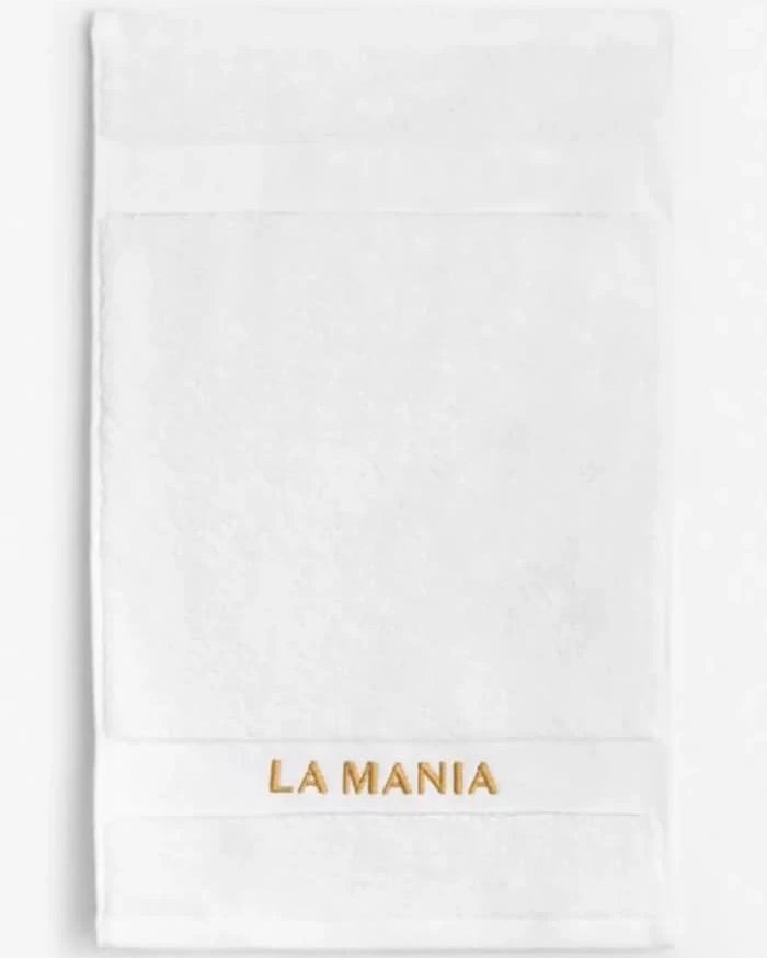 La Mania Supima pamuklu küçük havlu 30 x 50 cm