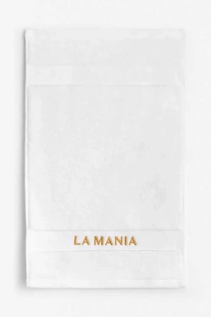 La Mania Supima pamuklu küçük havlu 30 x 50 cm