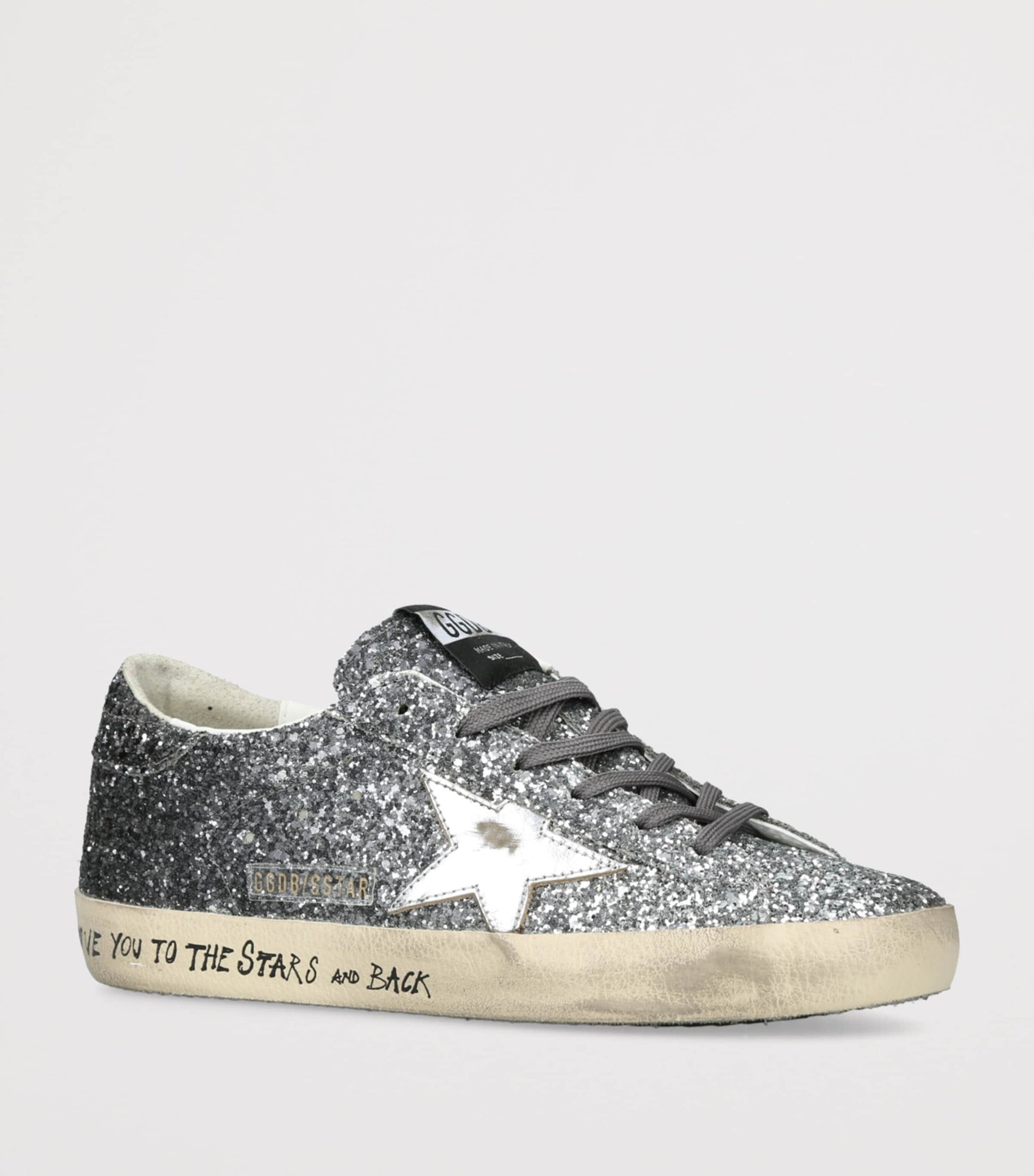 Glitter Super-Star Sneakers SILVER