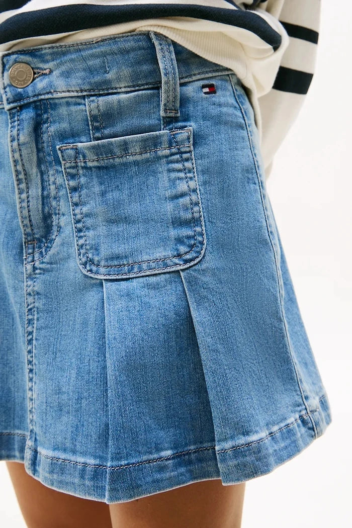 Детска памучна пола Tommy Hilfiger