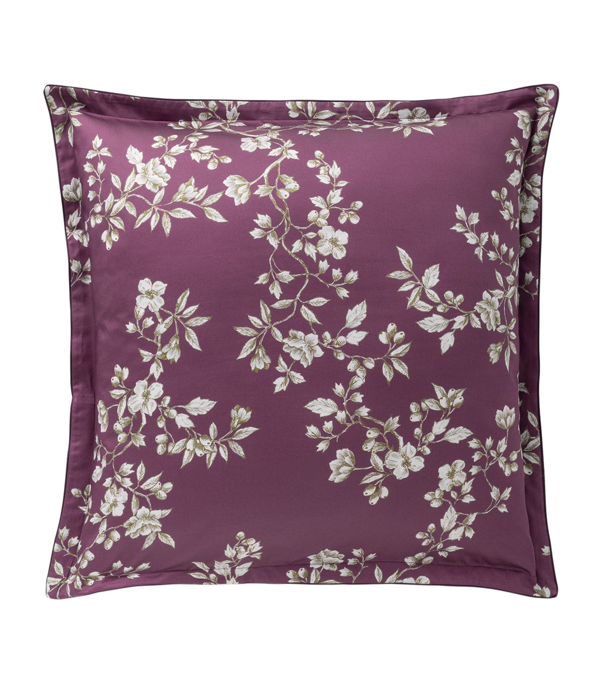 Organic Cotton Vivienne Oxford Square Pillowcase (65cm x 65cm)